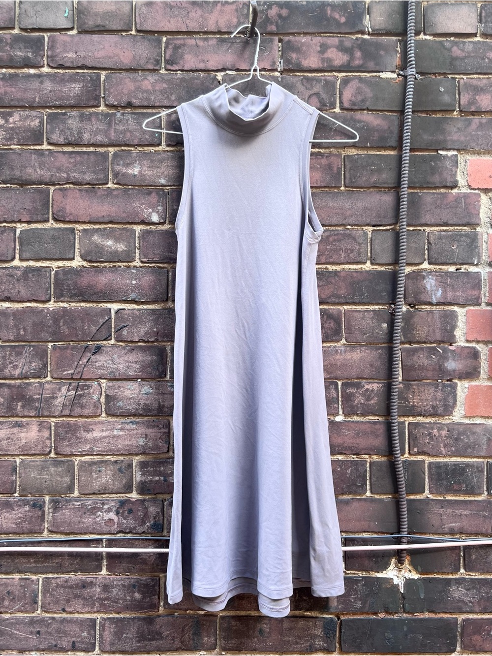 Lululemon A-Line Sleeveless Shift Dress Mauve Taupe Size 6